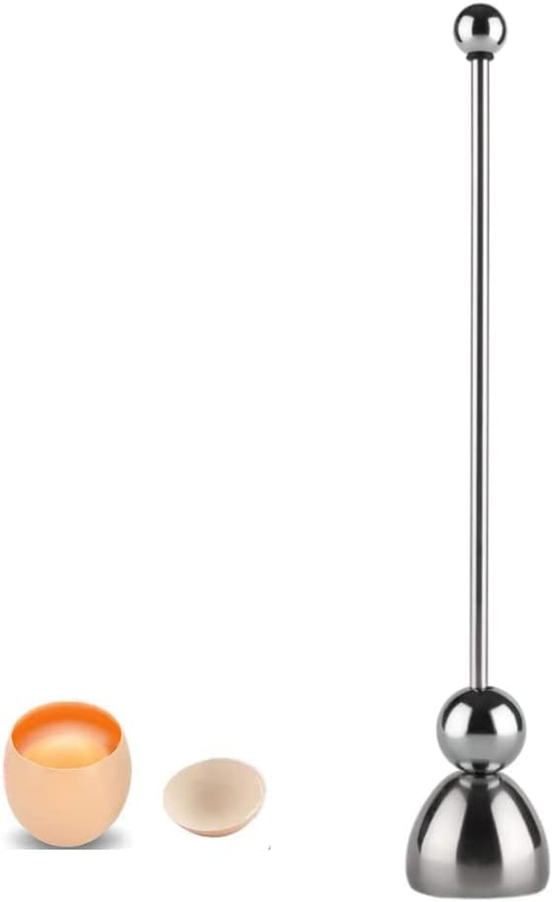 Egg Topper - Egg Shell Opener, Stainless Steel Egg Cracker Tool for Soft or Hard Boiled Egg, Egg Separator Egg Shell Remover for Hard Raw Boiled Eggs