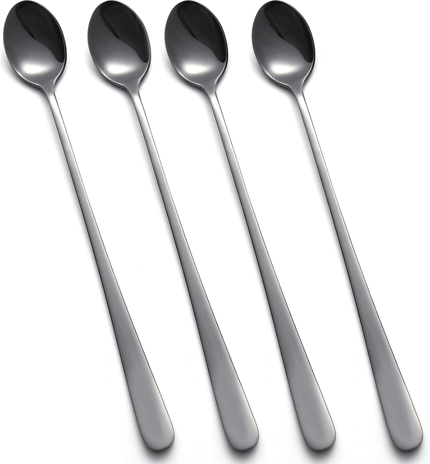 tiokin Long Handle Spoons, 223mm Teaspoons with Long Handle, Stainless Steel ... - Picture 10 of 17