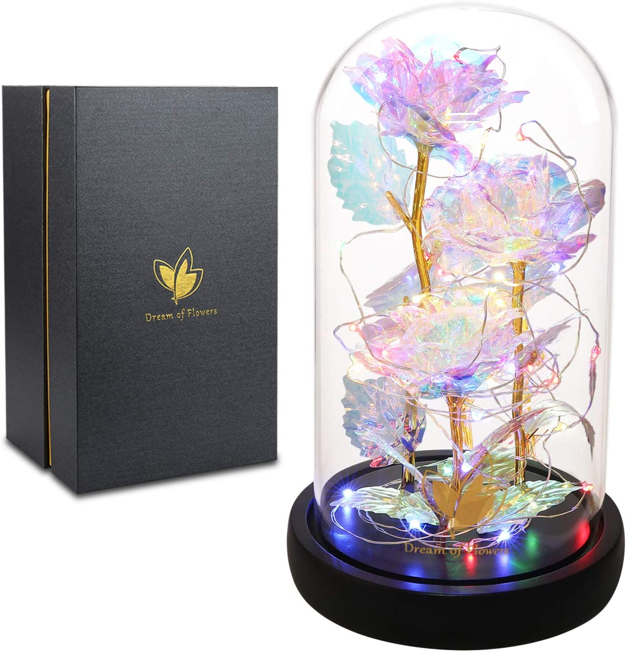 Enchanted Galaxy Infinity Rose - Unique Gifts for Women and Home Decor