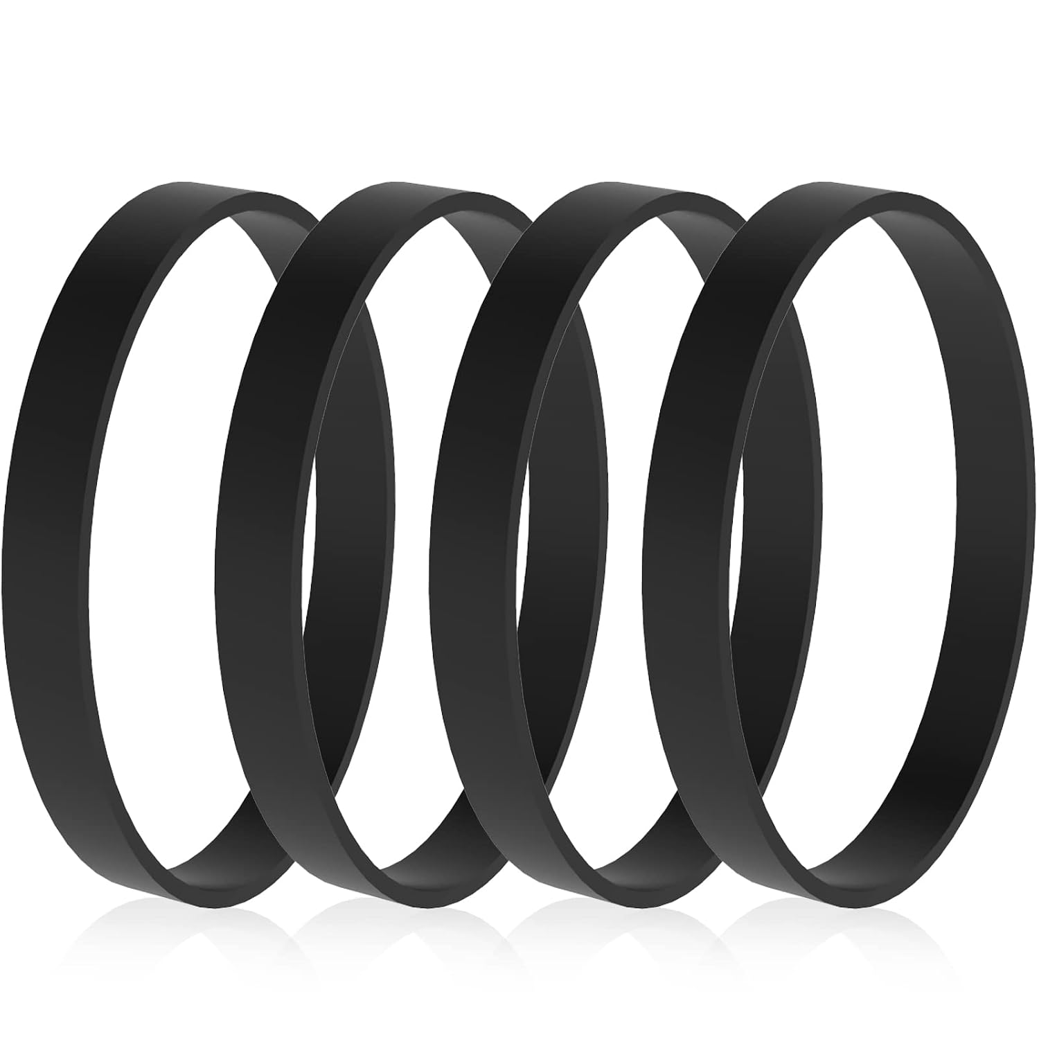 for Bissell Style 7/9/10 P/n 3031120 Vacuum Replacement Belt for Bissell Powerforce Helix Cleanview Powerlifter Swivel Rewind Styles Vacuum Cleaner Belt Replace Part #2031093#3031123#32074, 4-Pack
