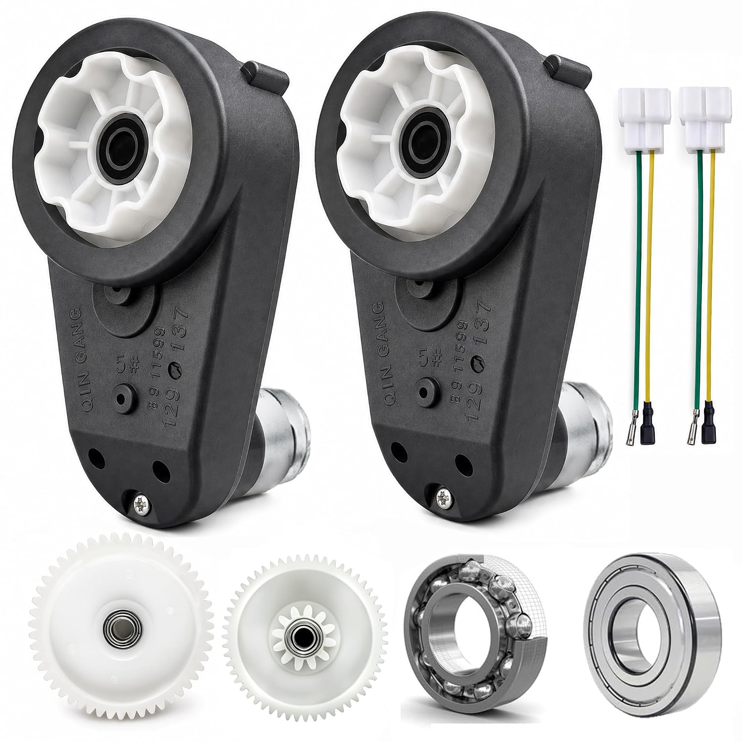 24V RS555 40000RPM Motor Gearbox for Ride on Power Wheels Motor Upgrade