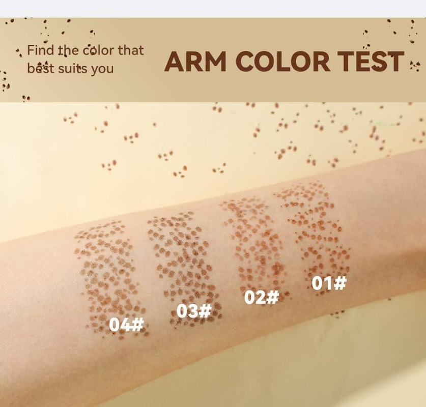 WALULAN Freckle Pen Henna Freckles Sweatproof Waterproof Long Lasting Small F... - Picture 5 of 13