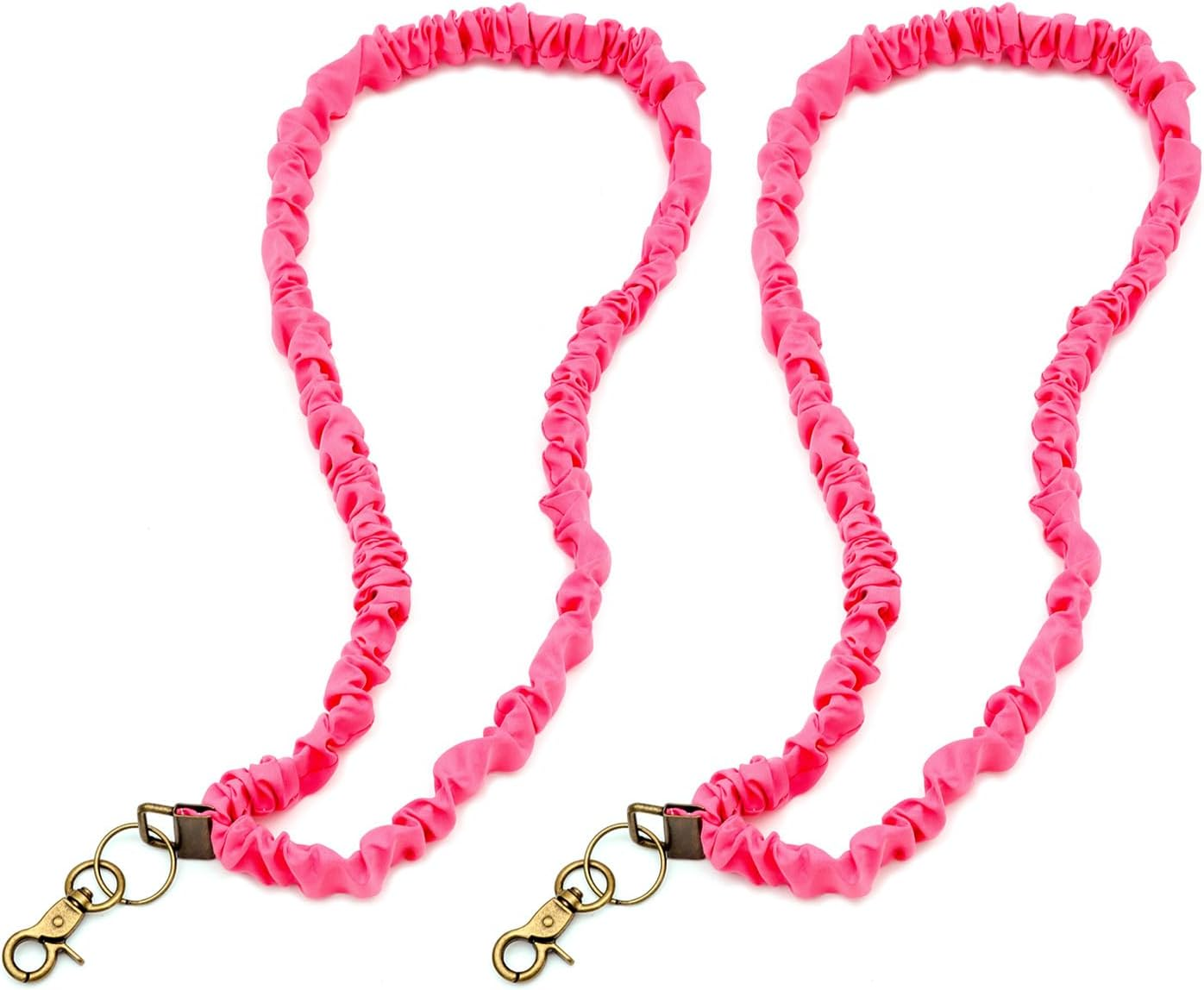 Retractable Breakaway Lanyard Set for ID Badges and Keys - Lightweight Design