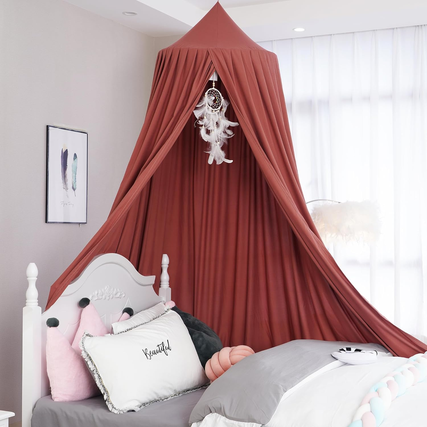 Extra Large Kids Bed Canopy for Girls Boys Bedroom Decor, Crib Canopy Nursery... - Picture 11 of 19