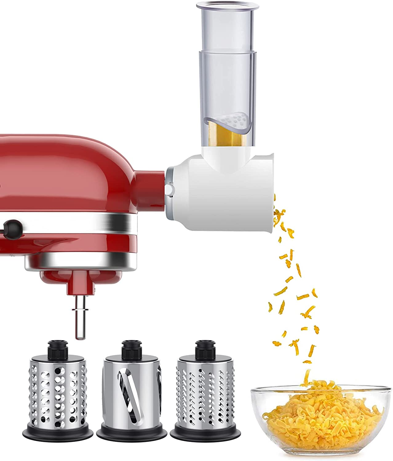 Slicer Shredder Attachment for Kitchenaid Stand Mixers, Vegetable for Kitchenaid