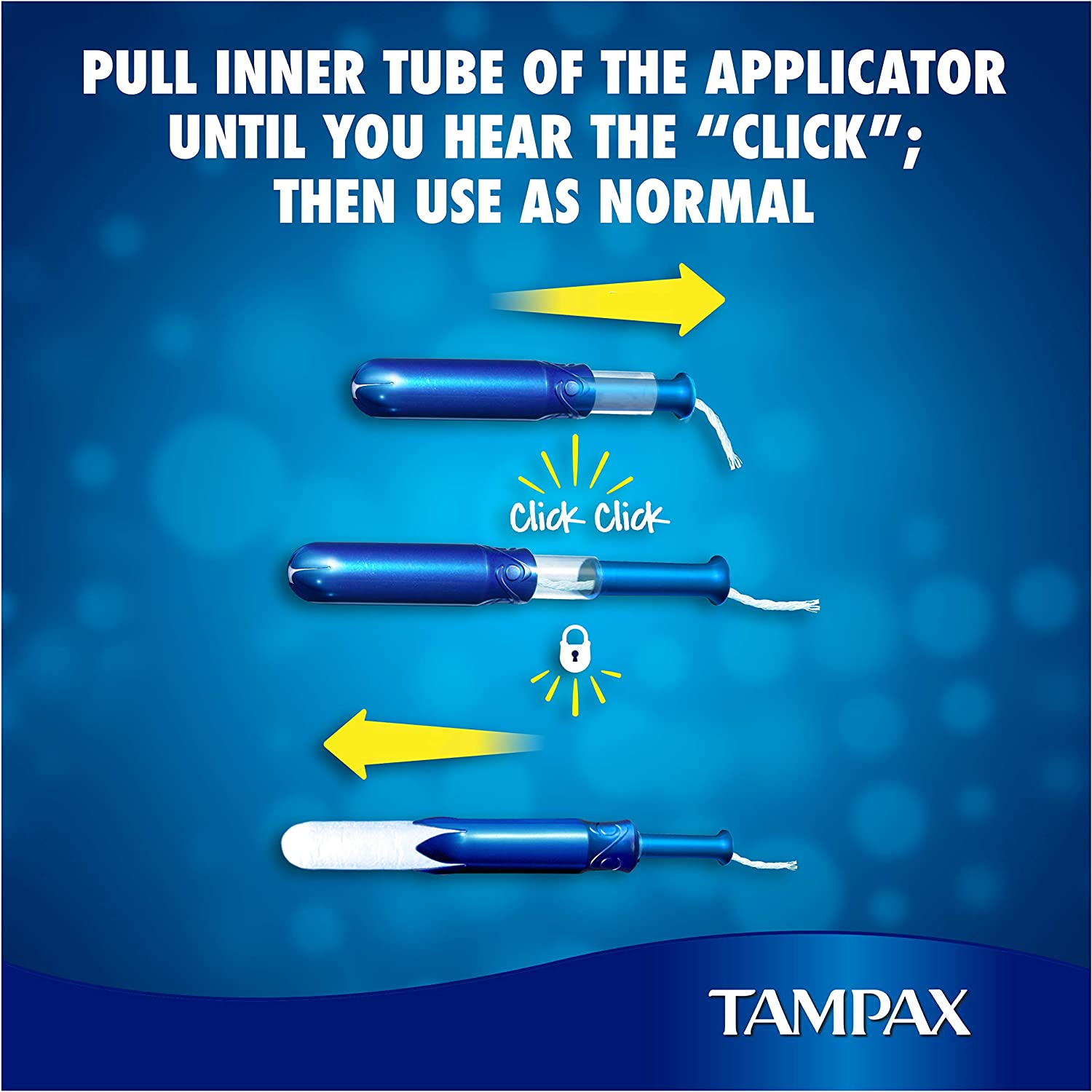 Tampax Pearl Compak Tampons Super, Medium, 18 Count - Picture 6 of 13