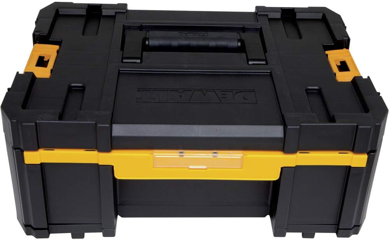 STANLEY FATMAX Cajonera Profunda PRO-STACK III, Apilable, Cierres Resistentes, Cajón con Rodamientos de Bolas, Compartimentos Extraíbles, Asa Bimaterial, Volumen 9.5L, FMST1-71968 STANLEY FATMAX Cajonera Profunda PRO-STACK III, Apilable, Cierres Resistentes, Cajón con Rodamientos de Bolas, Compartimentos Extraíbles, Asa Bimaterial, Volumen 9.5L, FMST1-71968