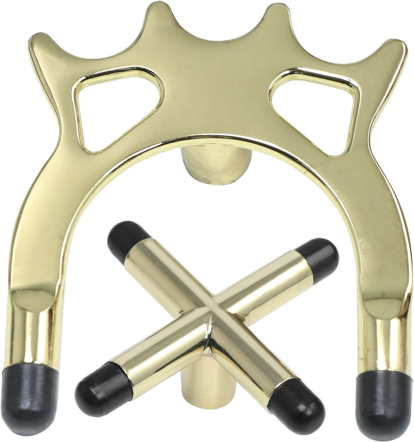 Snooker Table Rests Spider Cross Cue Bridge Heads Non Slip Metal NEW