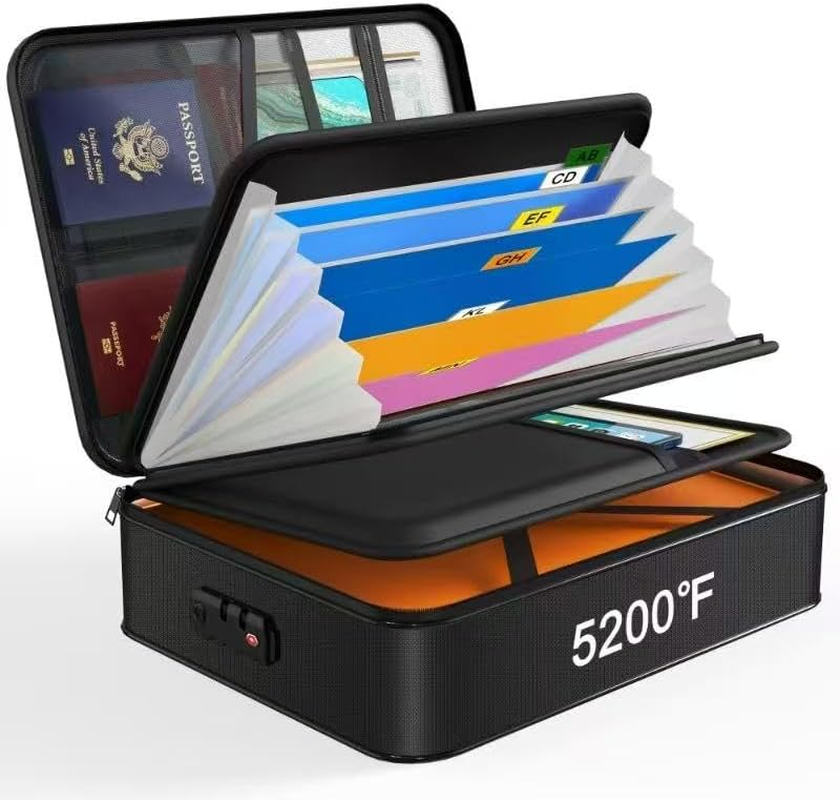 Document Organizer with 5200℉ Heat Insulated,15.0