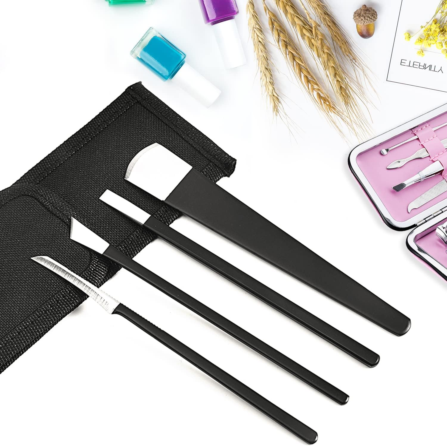4 PCS Pedicure Knife Set Stainless Steel Ingrown Toenail Knife Correction Foo... - Picture 7 of 9