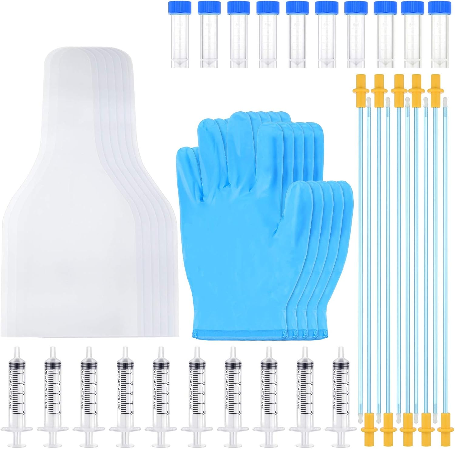 10 Set Kit de cría de perros de inseminación Artificial Kit de cría canina.neuvo