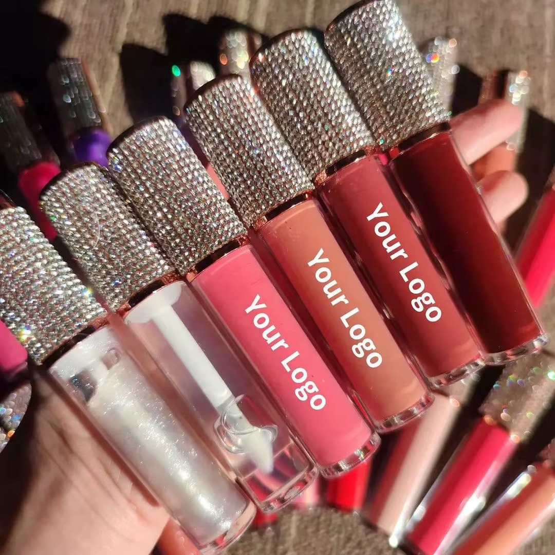 OEM Popular Nude Custom Nude Lip Glosses Wholesale Bulk Lipgloss Private Label