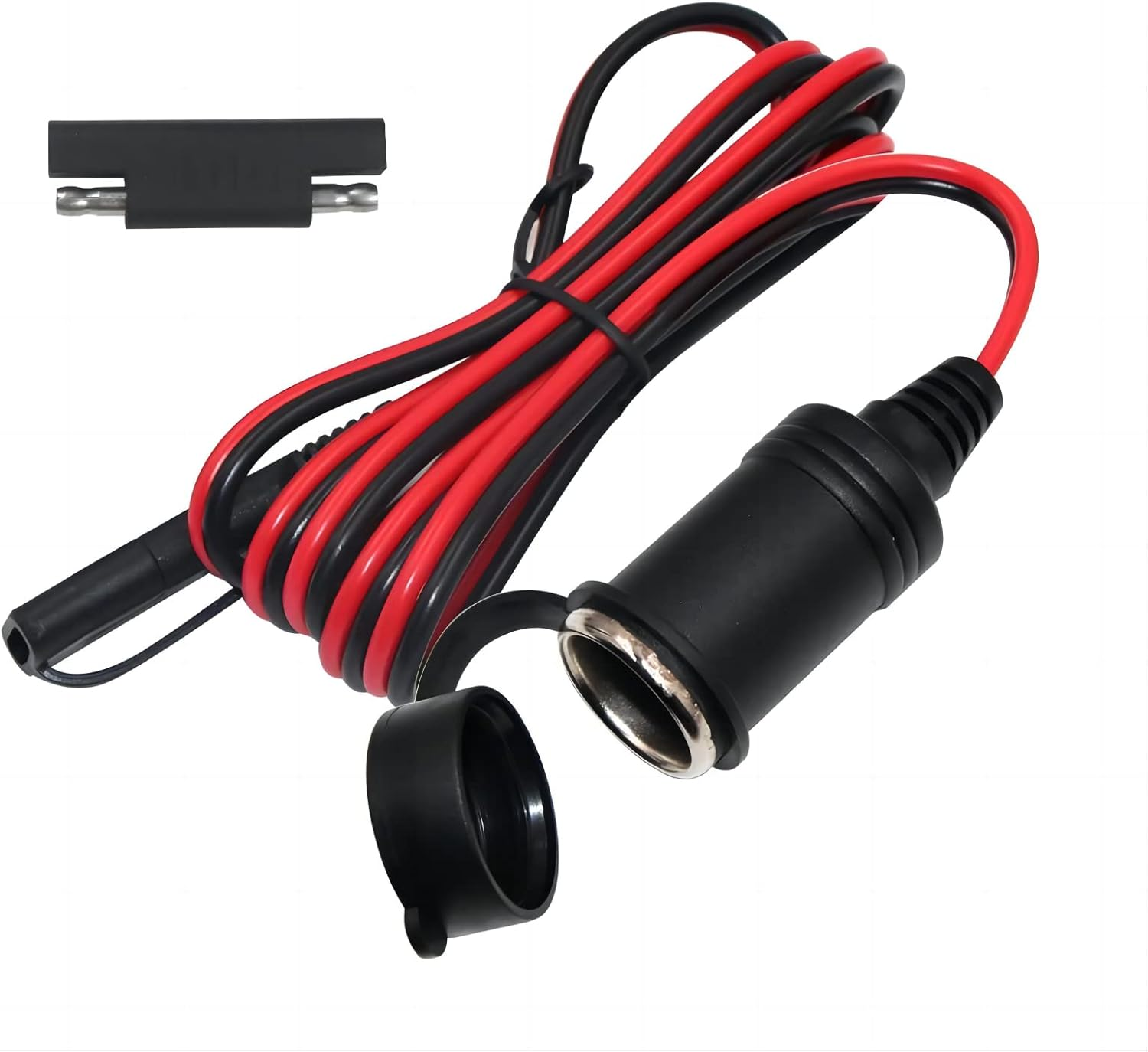 SAE to Motorcycle Female Cigarette Lighter Socket