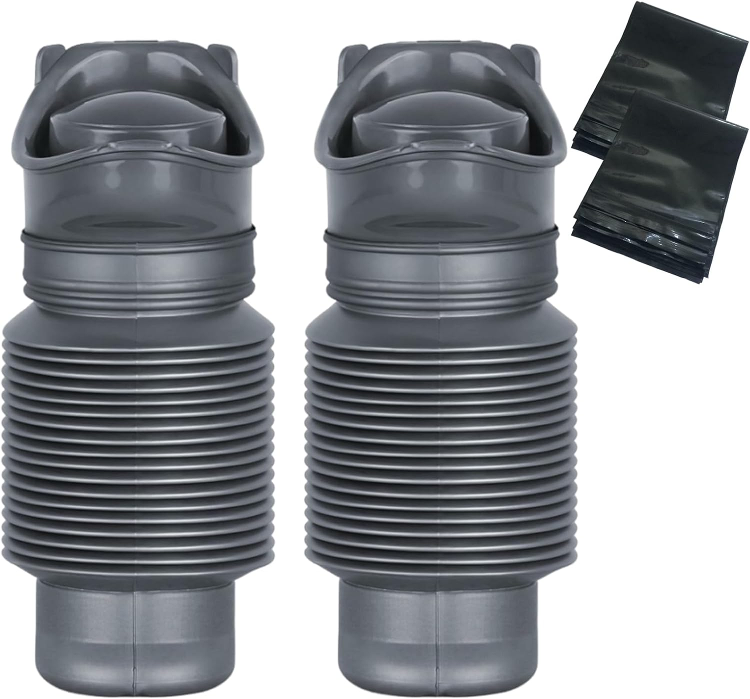 2-PC 750Ml Leakproof Collapsible Pee Sport Pee Bottle for Men, Reusable Travel U