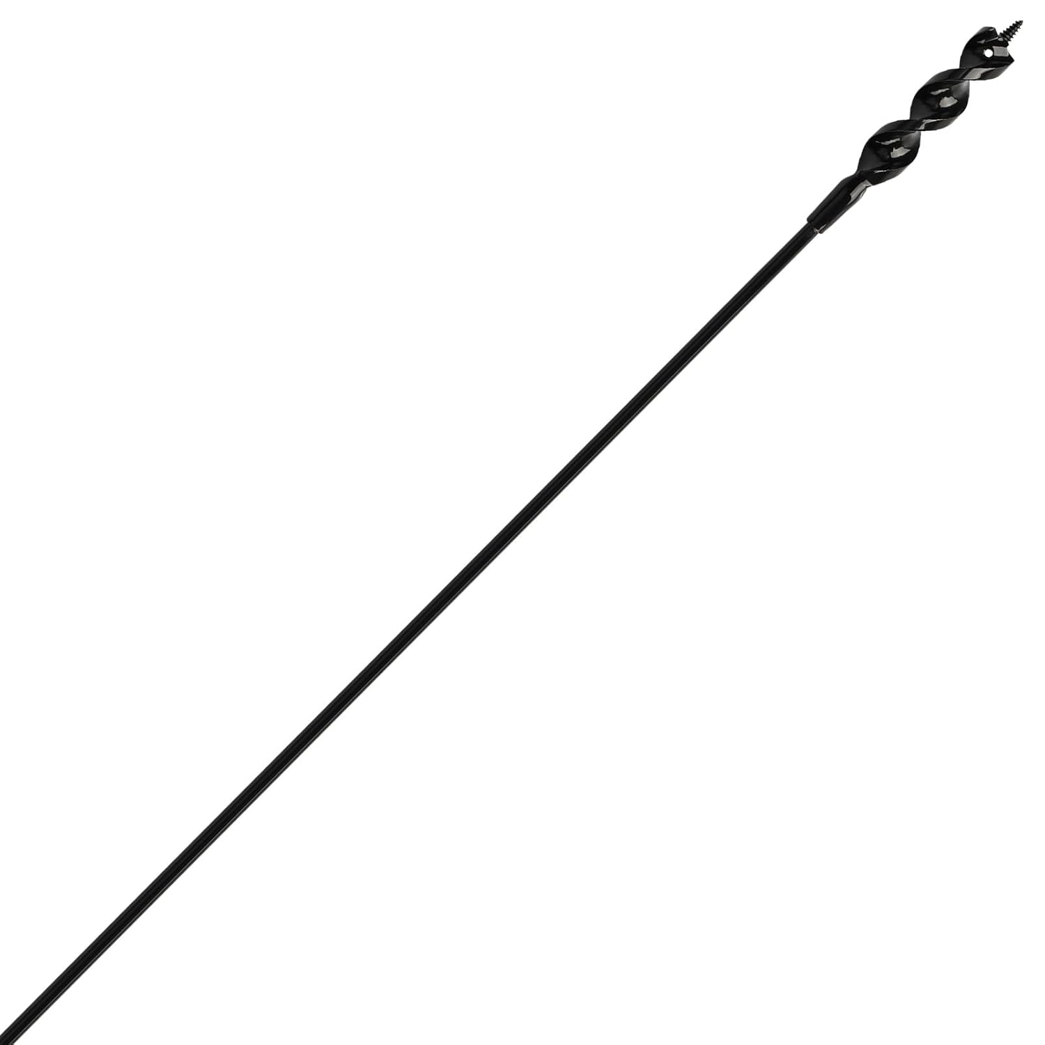 Flexible Installer Drill Bit for Wire Pulling, 9/16-Inch X 36-Inch Long Flexible Drill Bits for Wood, Auger Head Extended Installer Drill Bit- 1/4 Inch Shank