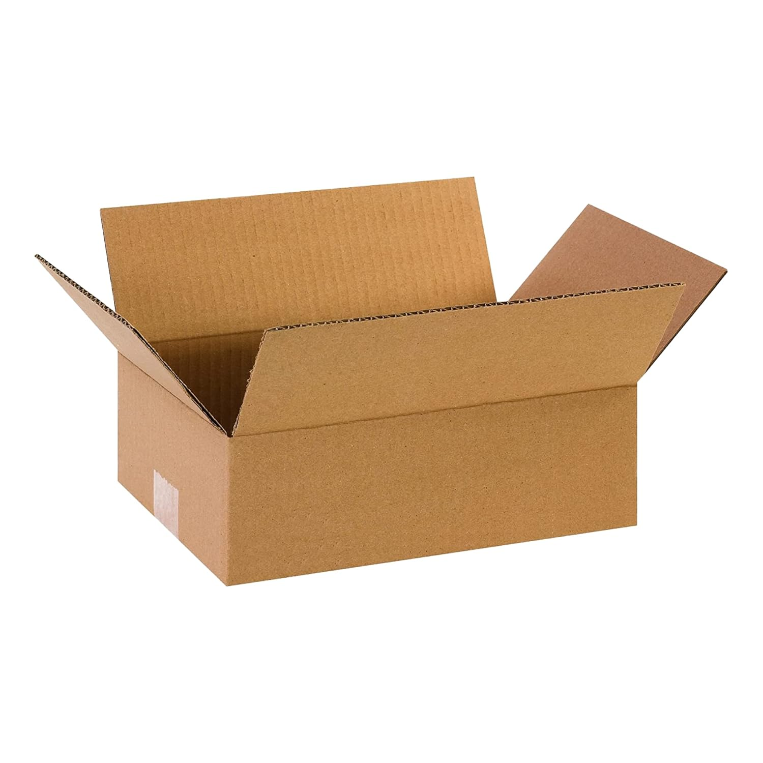 12 X 8 X 4 Corrugated Cardboard Boxes, Flat 12