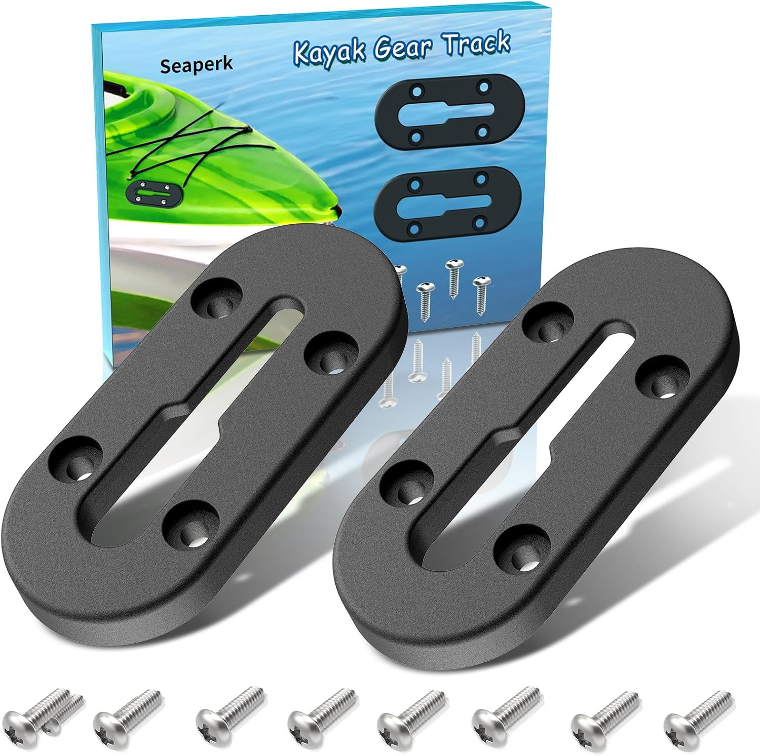 Kayak Gear Track, Kayak Low Profile Track, Kayak Rail, Kayak Accessories Moun...