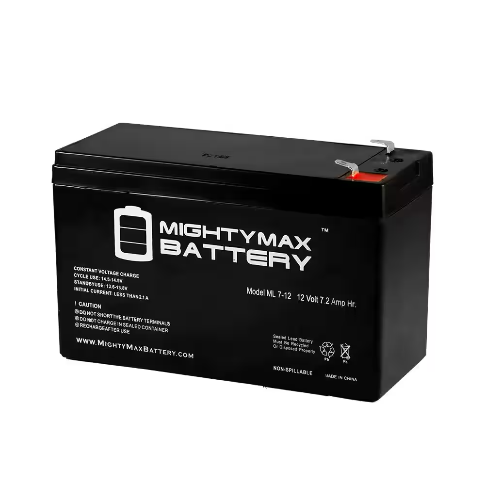 12-Volt 7AH SLA Battery for Audi R8 Kids Ride on Car Model # CH9926R8WHT