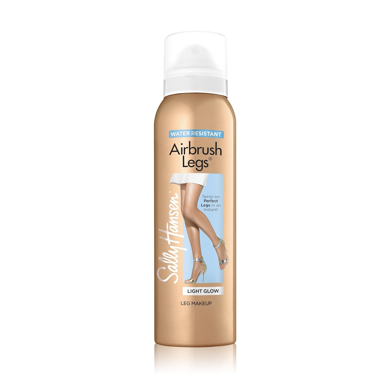 Airbrush Legs®, Leg Spray-On Makeup, Light Glow, Easy Application, Flawless Looking Legs, Water Resistant, Transfer Proof