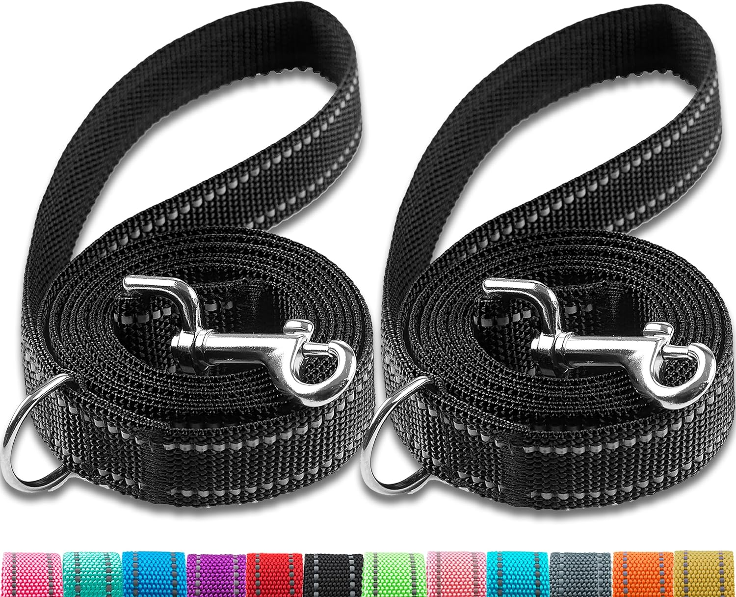 OEFEO Reflective Dog Leash for Large&Medium and Small Dogs, Strong and Durabl... - Picture 10 of 15