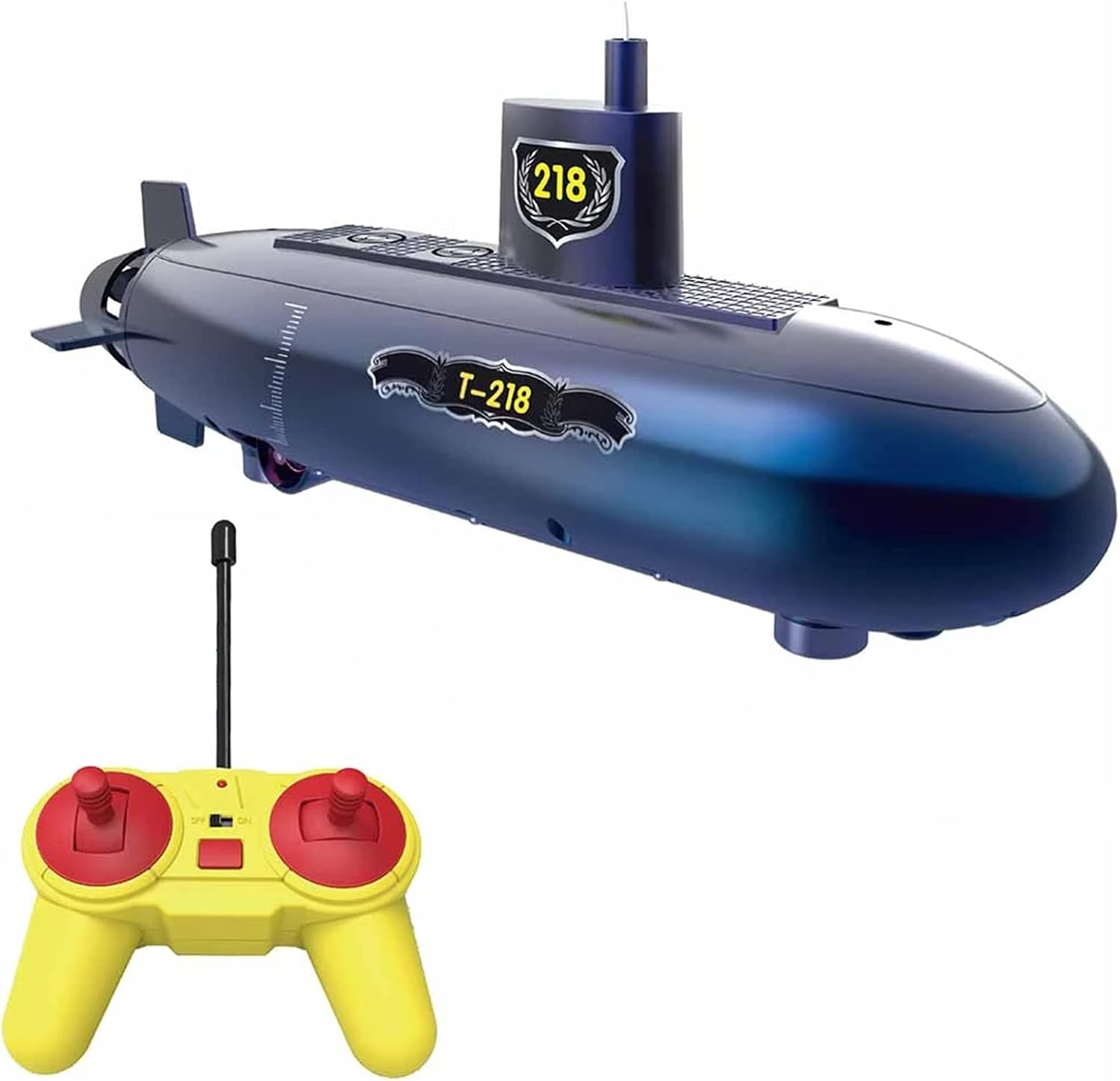 Mini RC Submarine, 2.4Ghz Remote Control Boat, 6 Channels DIY under Water Ship RC Boat