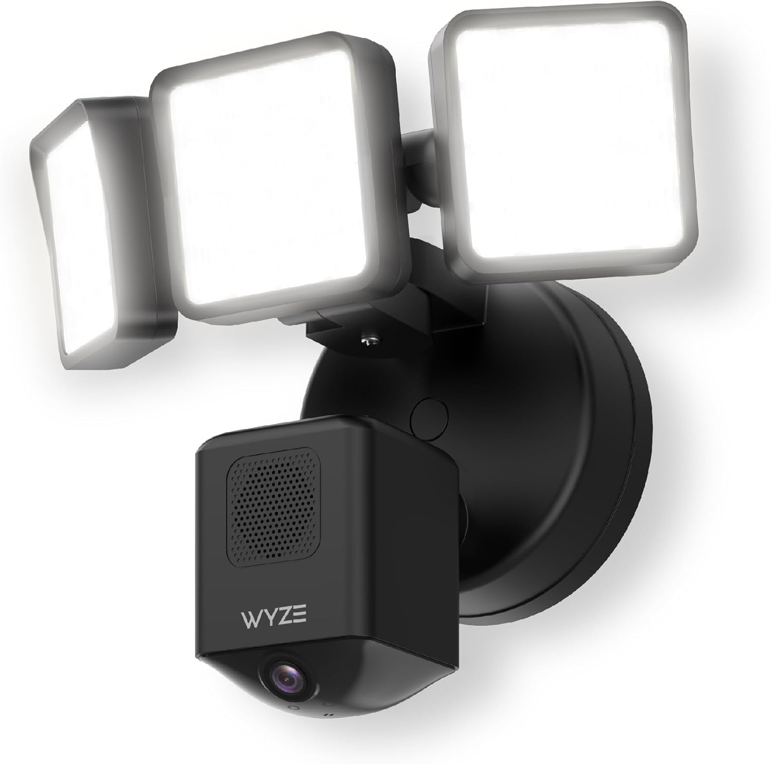 WYZE Floodlight Camera Pro, Pcmag Editors' Choice, 3000-Lumen Leds, 180° Wide View, 2.5K HD Outdoor Security Camera, Motion Detection, Color Night Vision, Works with Alexa & Google