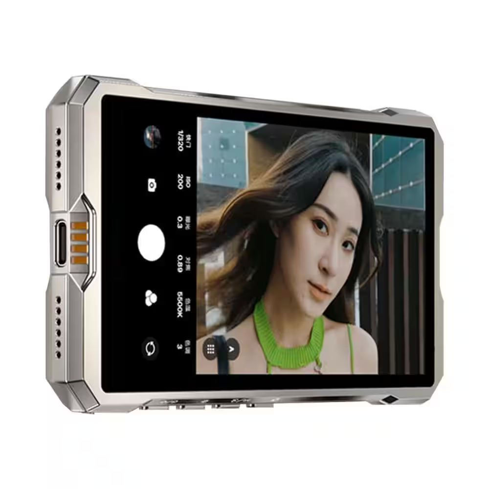 Wireless Magnetic Phone Vlog Selfie Monitor Real-Time Screen Sharing Compatible Iphone Android Rear Camera Live Stream