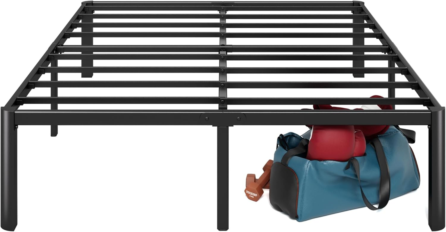 Zinus Van Queen Bed Frame 40cm Metal Bed Base | Steel Slat Mattress Support |... - Picture 2 of 16