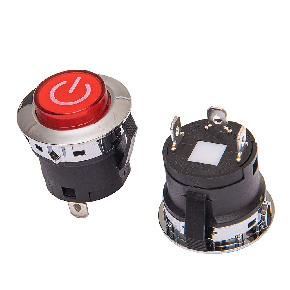 A Key Starts the Power Switch Button Start Switch Accessory, for Kids Powered Ride on Car Children Electric Ride on Toys Replacement Parts
