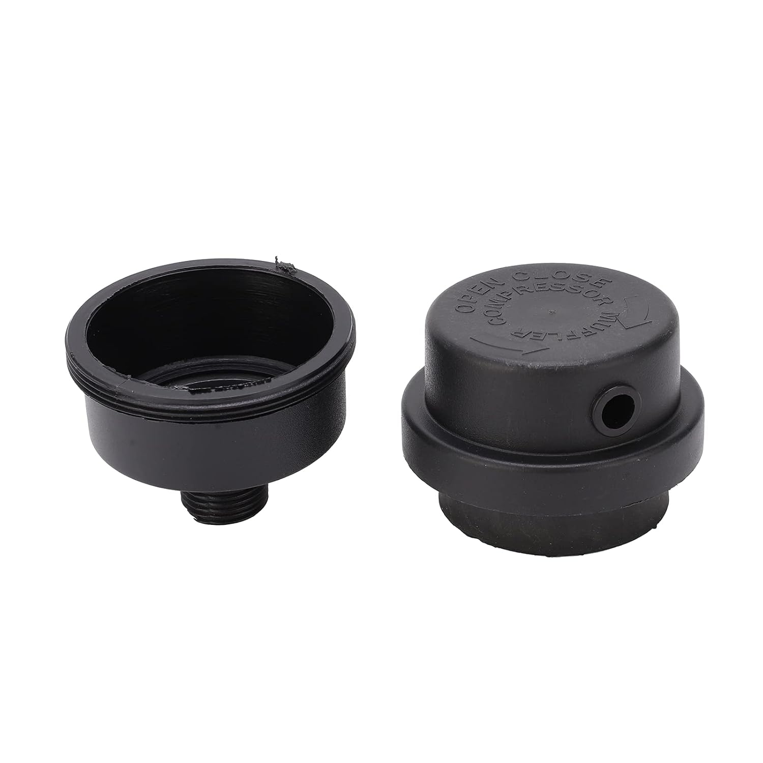 Central Pneumatic Compressor Parts, G1/2 Intake Oil Muffler Pump Air Compressor Muffler Air Compressor Air Filter Vulnerable Accessories Air Compressor Replacement Parts