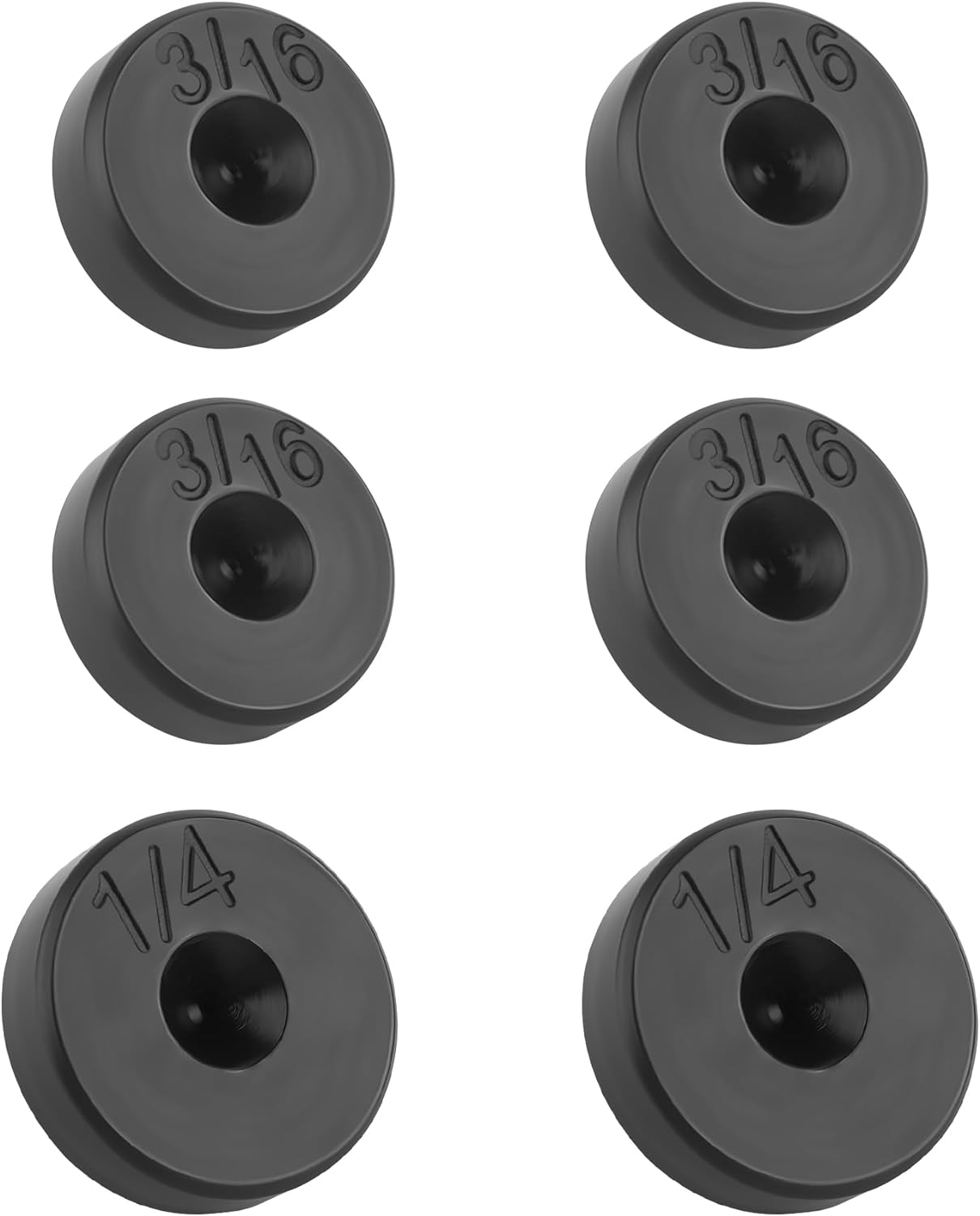 6PCS Brake Line Flaring Tool Kit Flare Adapter,3/16