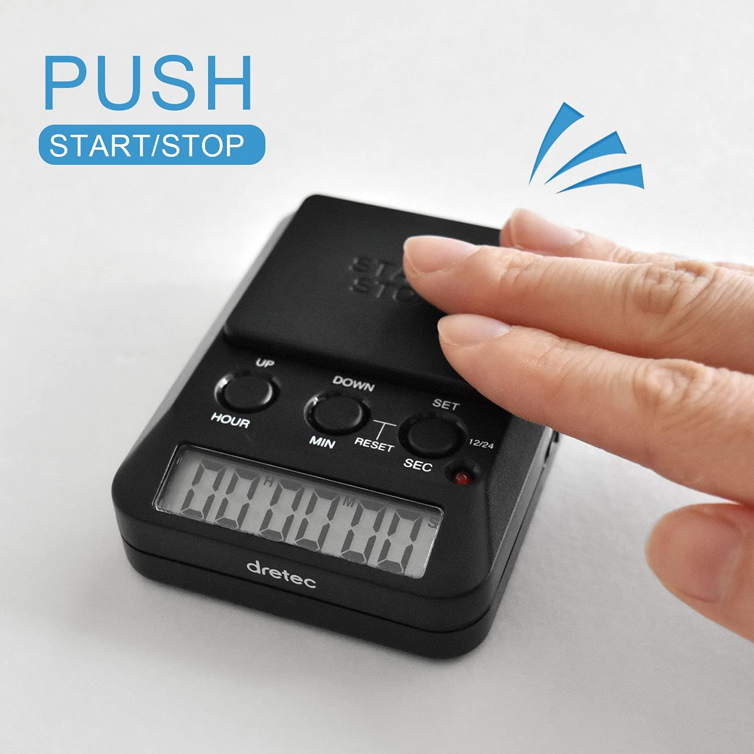 dretec Learning Timer, for Studying, Large Button, Count Function Until The T... - Picture 5 of 14