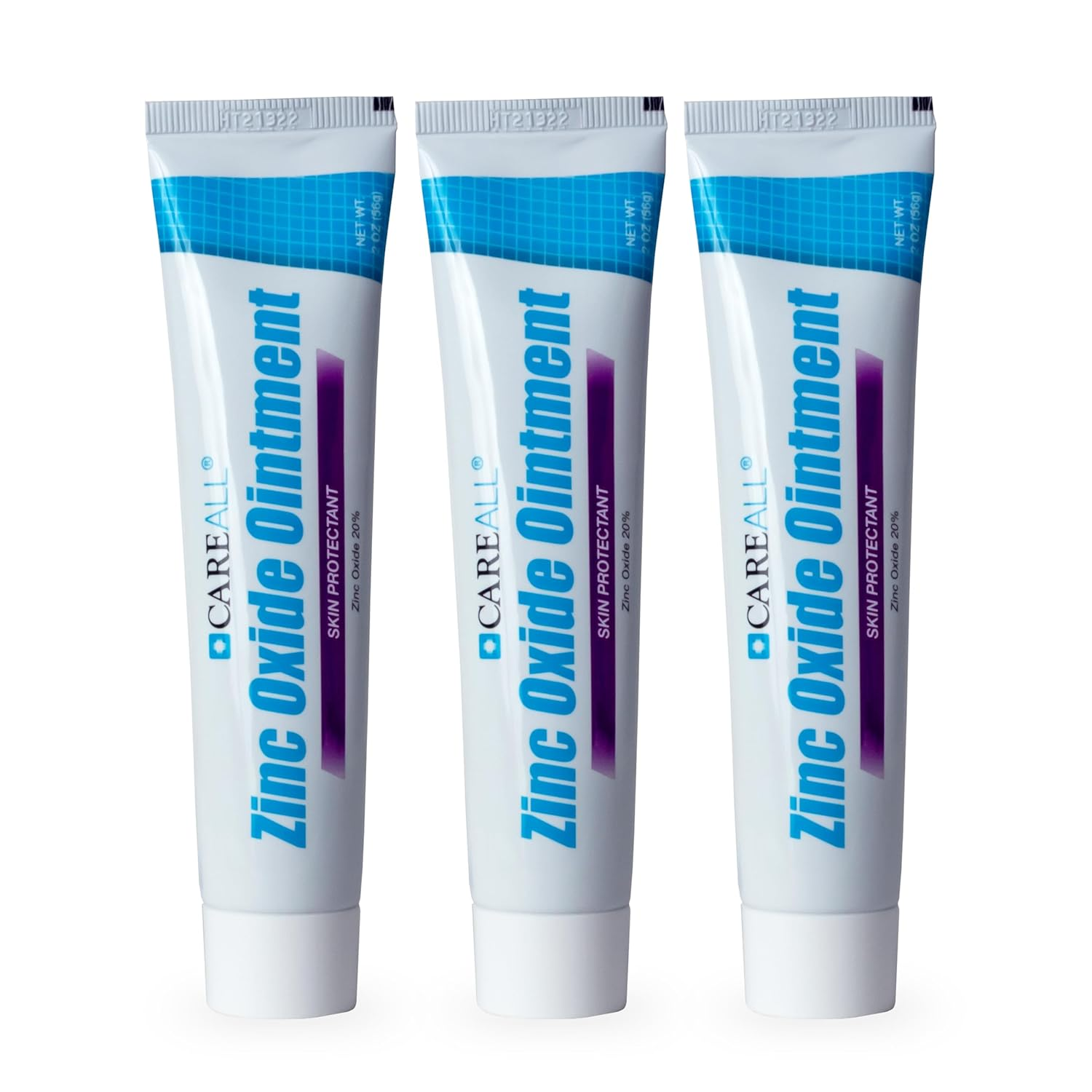 Zinc Oxide 20% Skin Protectant Barrier Ointment 2 Oz (3 Pack), Relieves, Treats