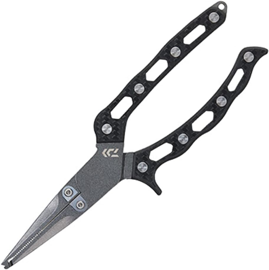 Daiwa Stainless Steel Pliers 220H Total Length 8.7 inches (220 mm), Black - Picture 8 of 10