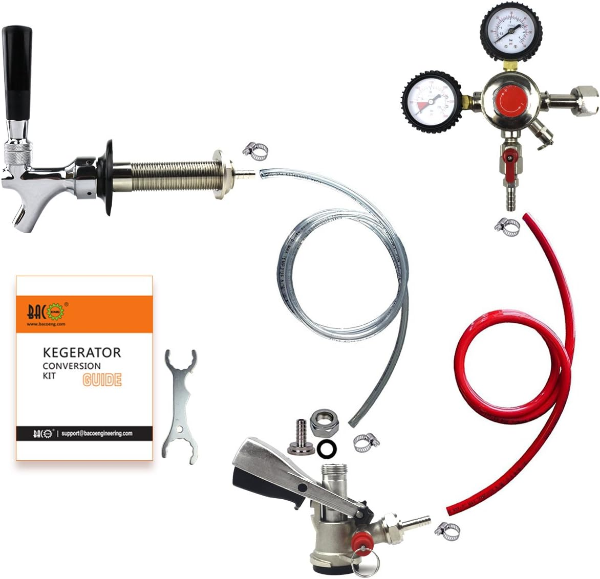 a Tap Kegerator Door Refrigerator Conversion Kit No Tank