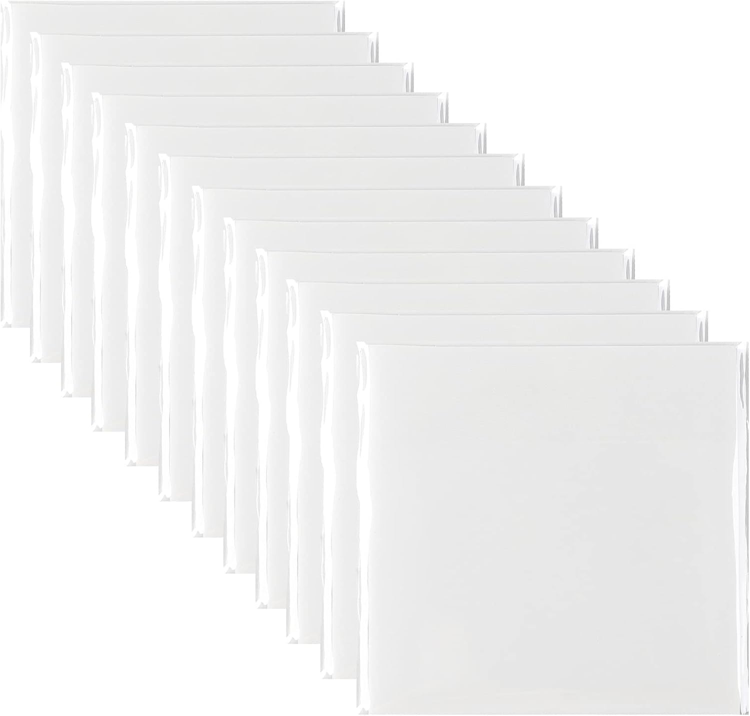 600Pcs Clear Sticky Notes Pad - Waterproof Translucent Sticky Notes, 3