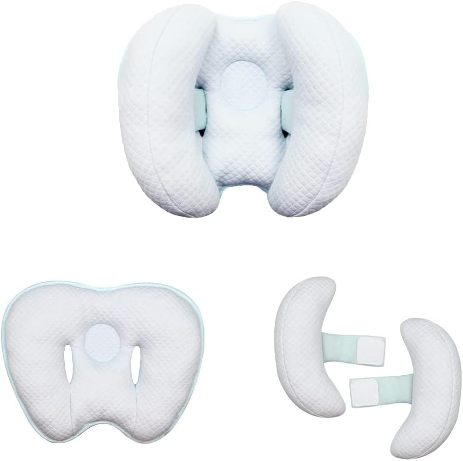 Blublu Park Baby 2 in 1 Travel Cushion, Banana Shape Baby Neck Head Support T... - Picture 12 of 14
