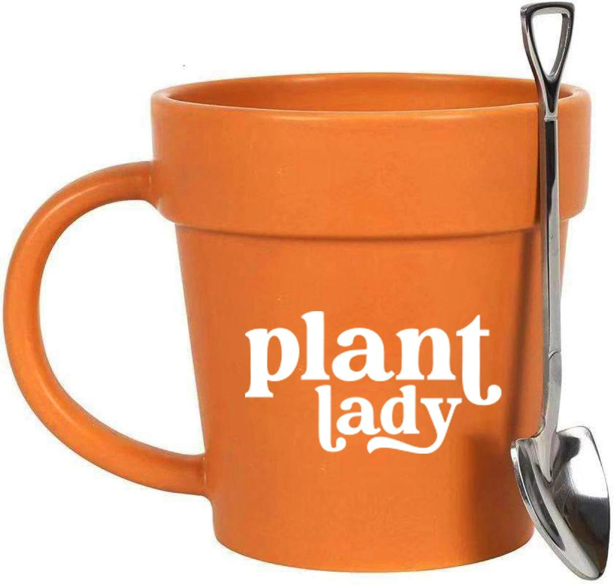 Funny Plant Lady Mug, Handmade Gardening Gift for Women, Plant Lover Cup
