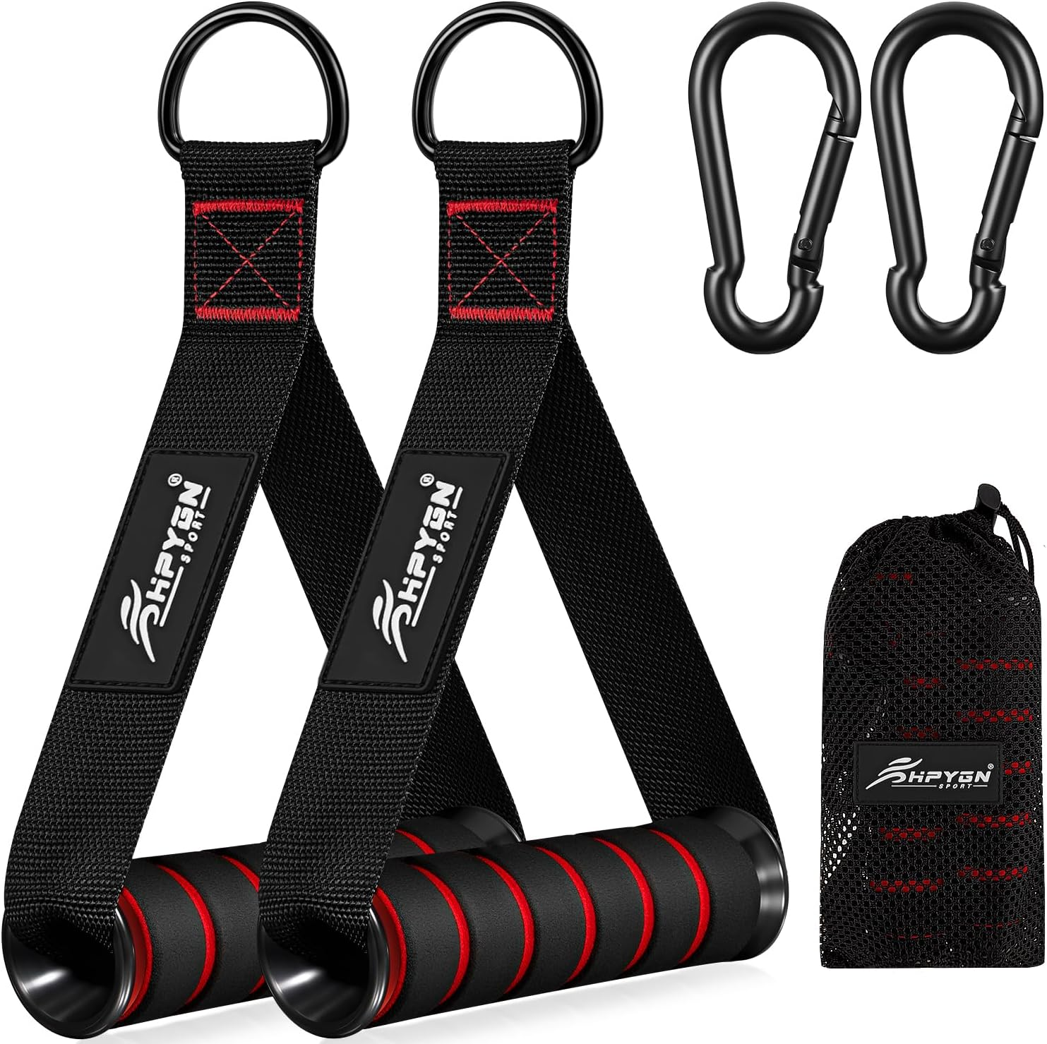 Gym Exercise Handles Replacement for Cable Machine Pulleys Handle Grips