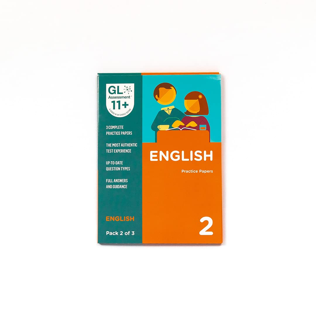 GL Assessment 11 plus Practice Papers 2025 English Pack 2 | 11+ English Practice Paper for UK Exam Prep | GL Assessment 11+ Practice Books Hold 3 Practice Papers Exam Guidance and Answers