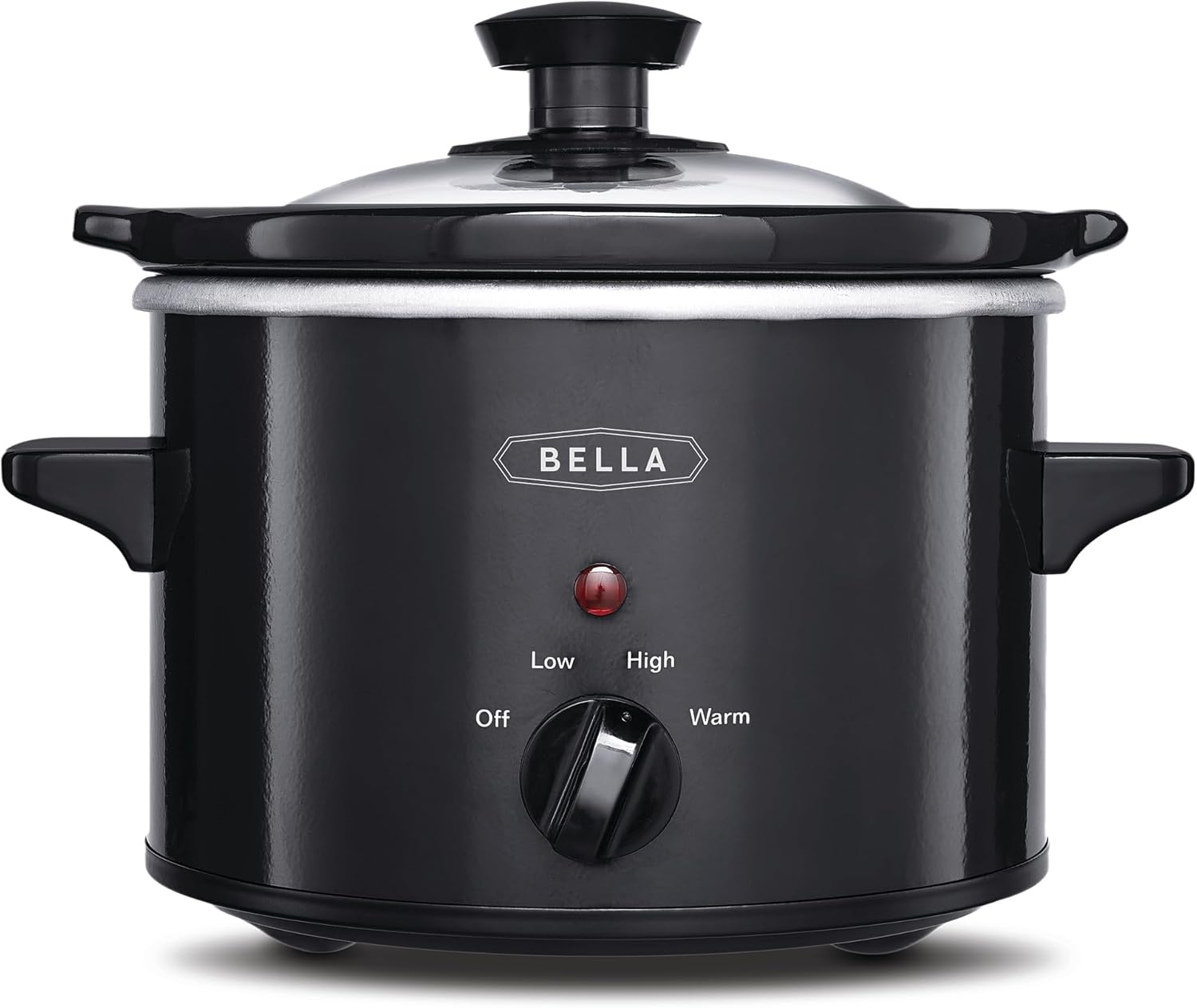 Bella 1.5 QT Slow Cooker, Black