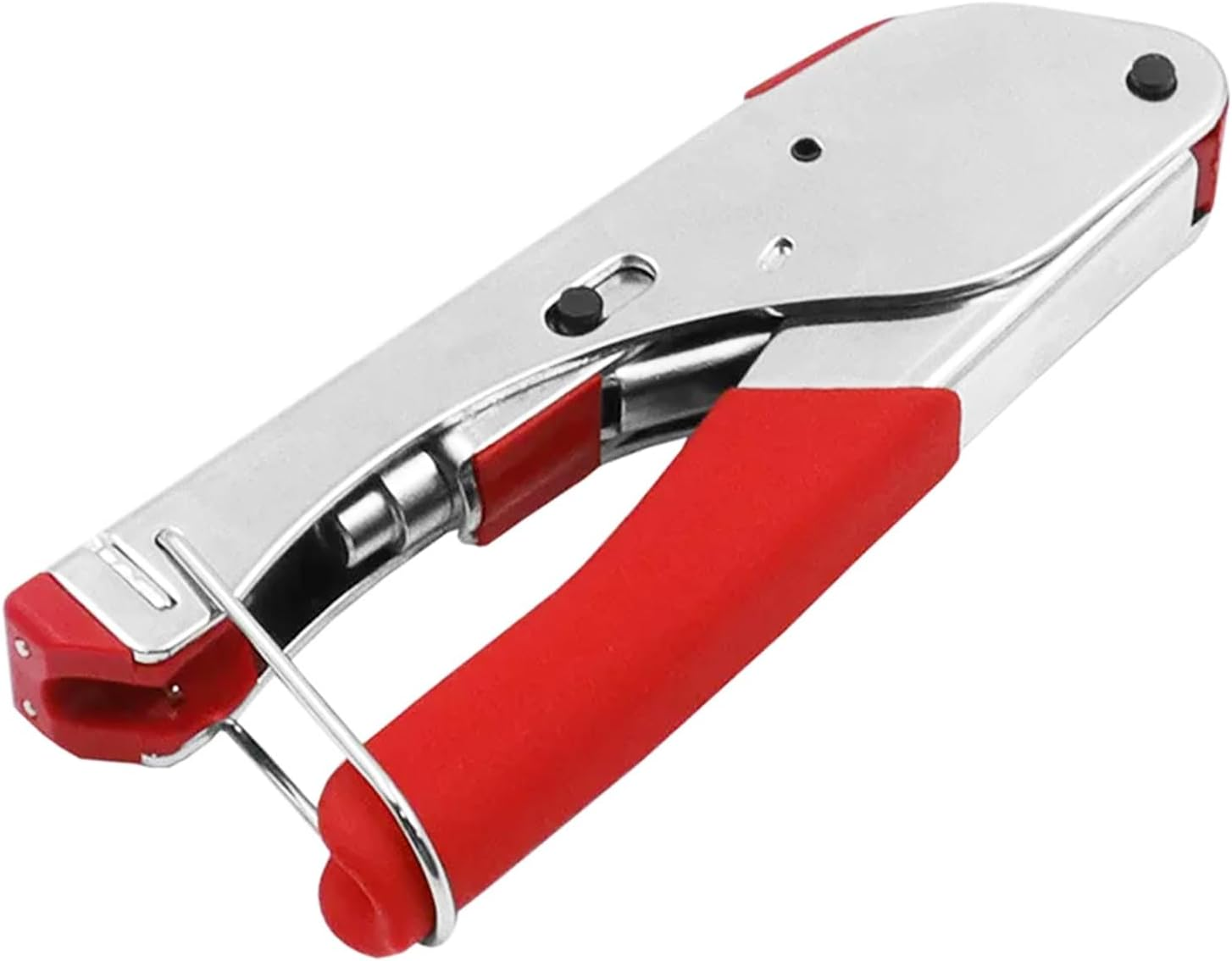 Pcs RG59/RG6 F Type Coaxial Cable Crimping Plier Crimping Tool Coaxial Compression Wire Stripper