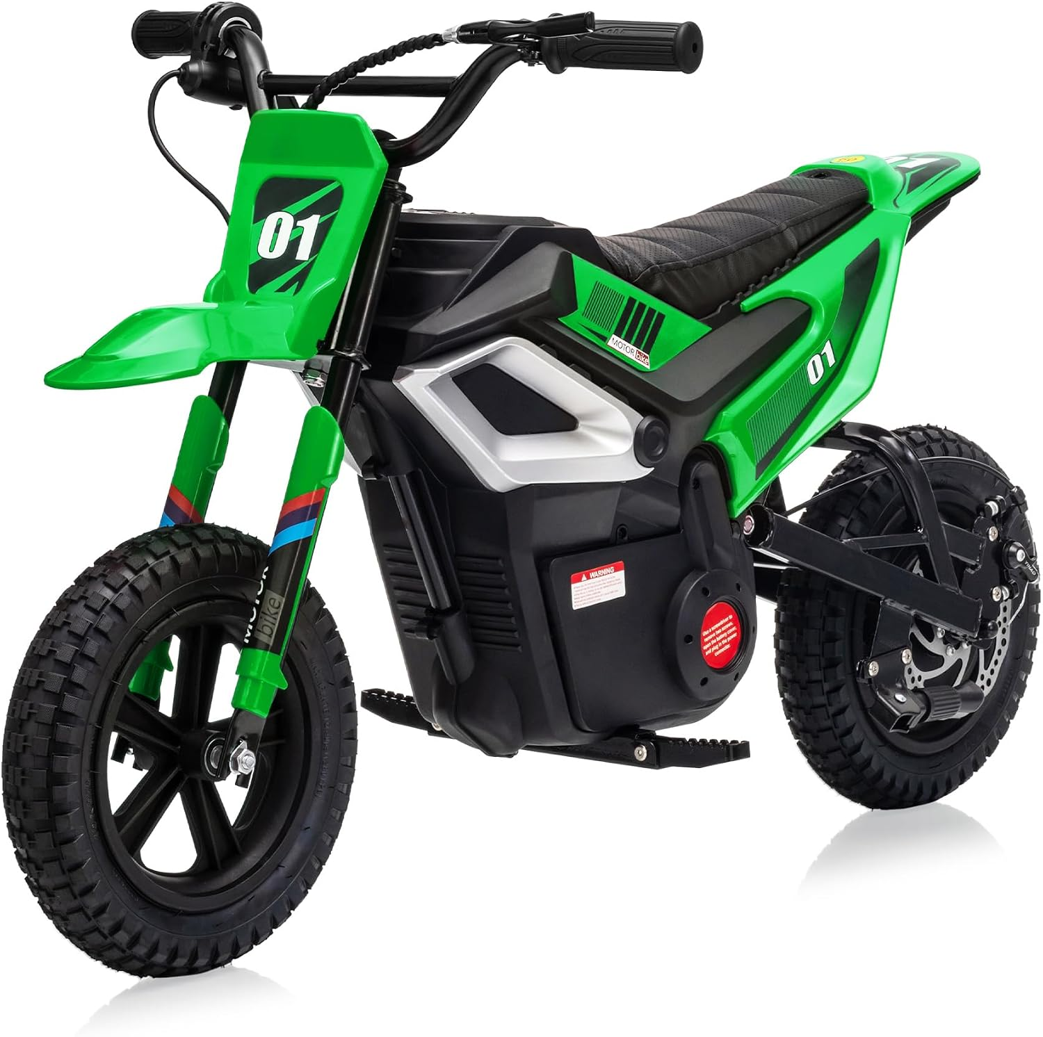 24V Kids Electric Dirt Bike 350W Motor Motorcycle Ride on Toy 13 MPH