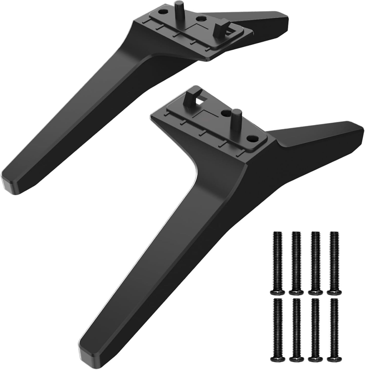 Replacement TV Stand Legs for LG, Fits Various Models, with Screws