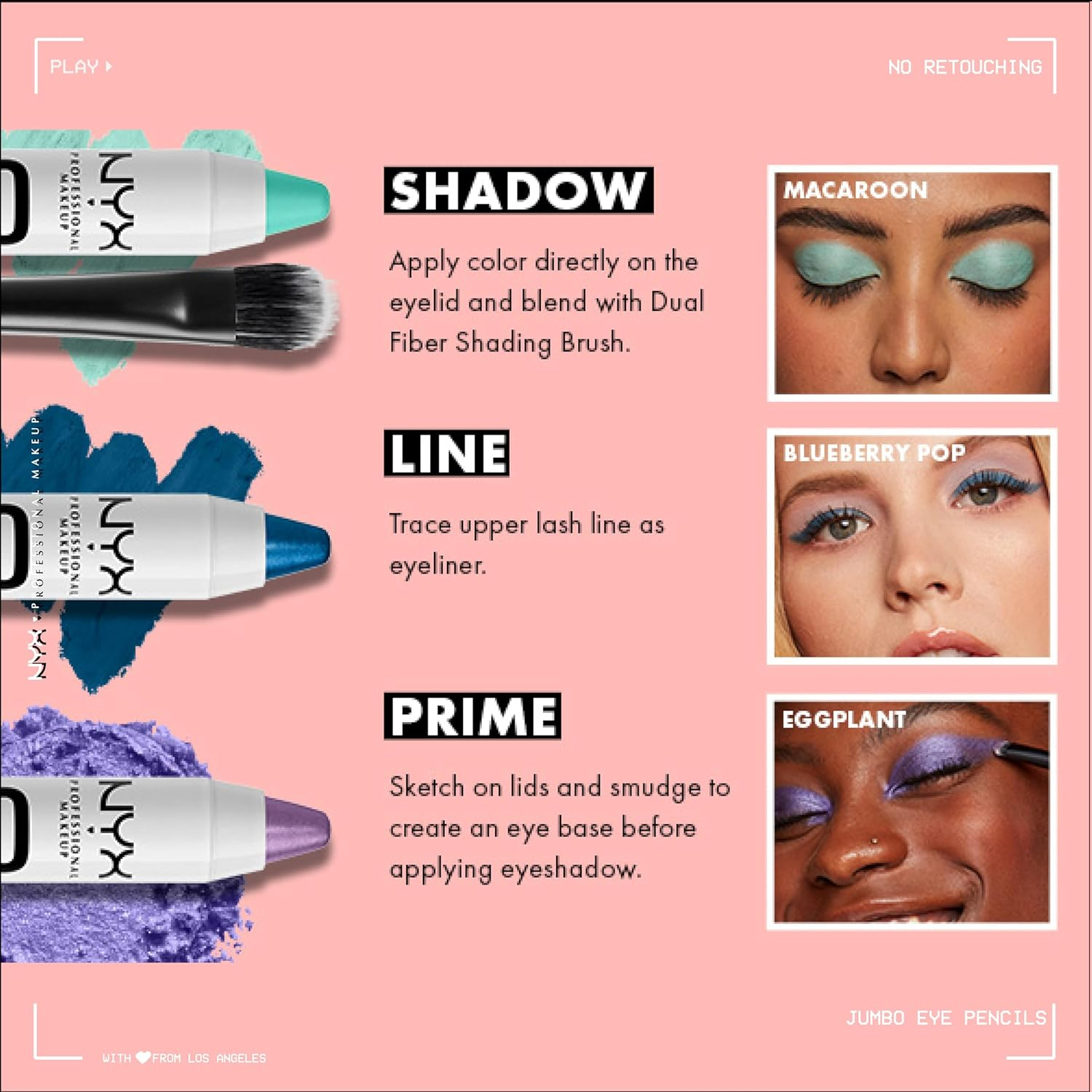 NYX Professional Makeup Jumbo Eye Pencil - French Fries - Picture 9 of 13
