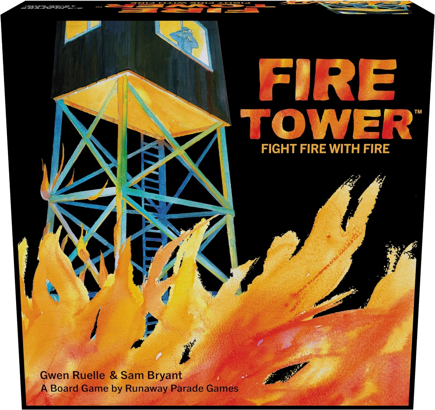 Fire Tower Board Game- Fight Fire with Fire in This Award-Winning, Fast Paced and Competitive Game