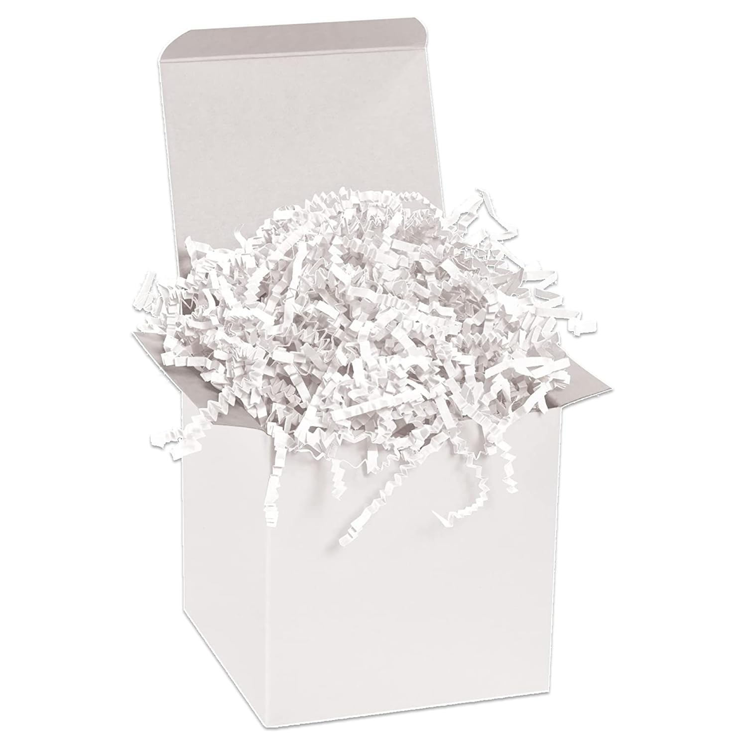 Aviditi Shipping & Packing Tissue Paper White, 10 Lb Case | Crinkle Cut Paper Shred for Packing, Moving and Storage