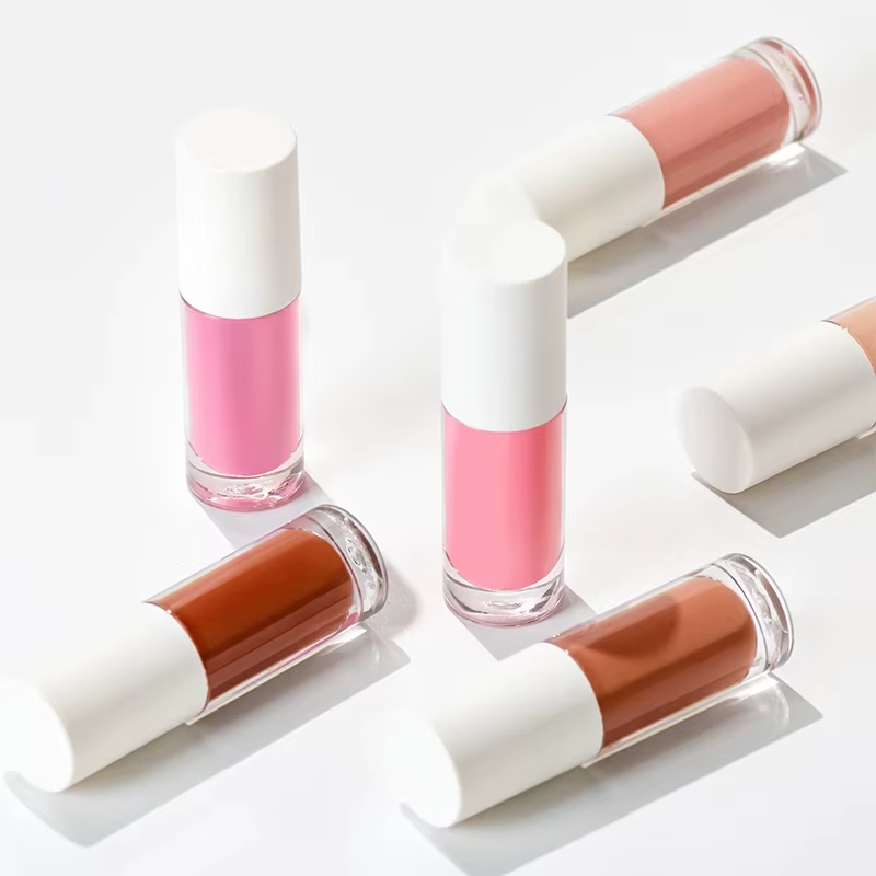 Custom Private Label Lip Plumping Vegan Liquid Glitter Makeup Lip Gloss High Pigment Shimmer Shiny Lip Gloss