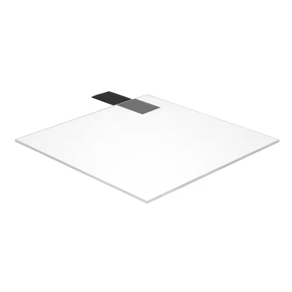 12 In. X 24 In. X 1/2 In. Thick Acrylic Clear Sheet