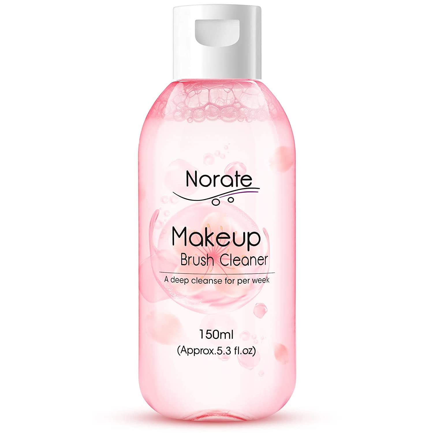 Makeup Brush Cleaner, Brush Cleaning Solution & Shampoo, 5.3 Fl Oz